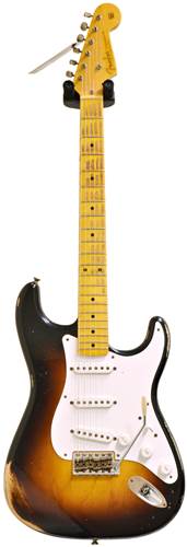 Fender Custom Shop 60th Anniversary 1954 Heavy Relic Strat 2 Tone Sunburst #1481
