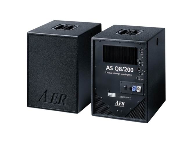 AER ASQ8 Active 200w PA Cabs