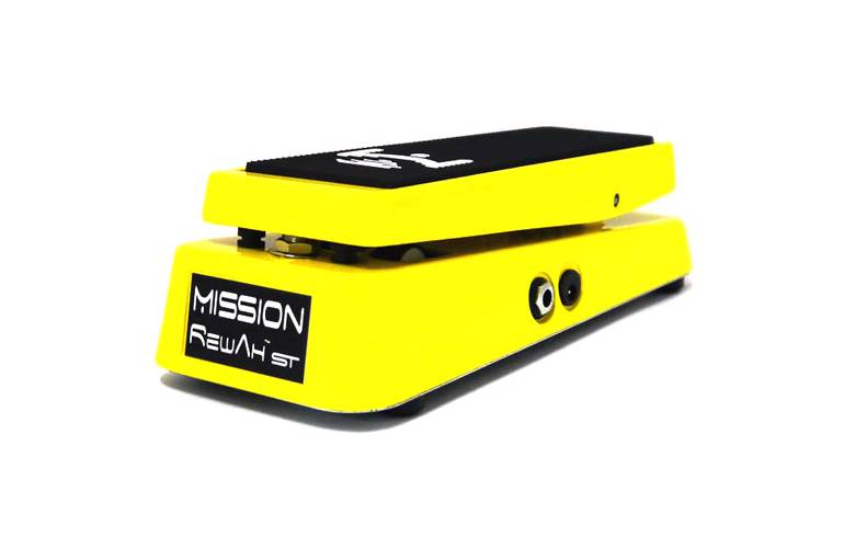 Mission Engineering RewAh ST Switchable Wah Pedal Yellow