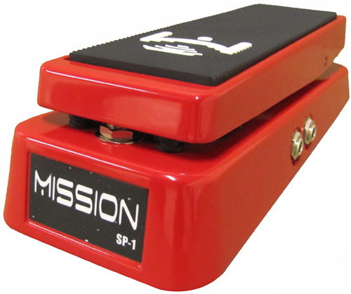 Mission Engineering SP1RD Expression Pedal with Toe Switch Red