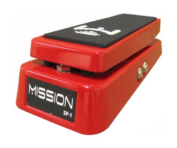 Mission Engineering SP-1-RD Expression Pedal with Toe Switch Red