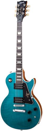 Gibson Les Paul Signature 2014 Carribean Blue Min-Etune