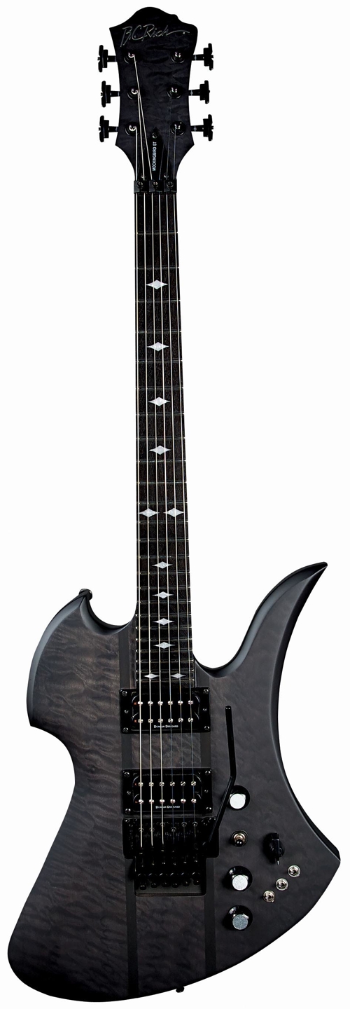 BC Rich Mockingbird ST Satin Black Wash