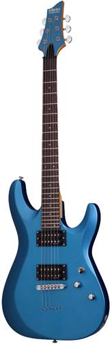 Schecter C-6 Deluxe Satin Metallic Light Blue 