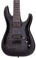 Schecter Hellraiser Hybrid C-7 Trans Black Burst