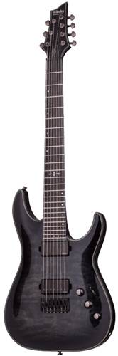Schecter Hellraiser Hybrid C-7 Trans Black Burst Schecter Hellraiser Hybrid C-7 Trans Black Burst