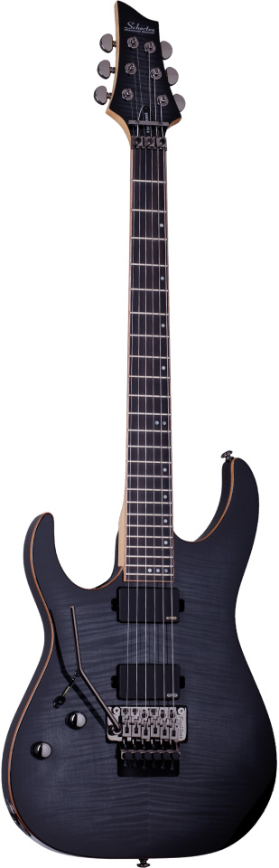 Schecter Banshee-6 FR LH Active Trans Black Burst (2014)