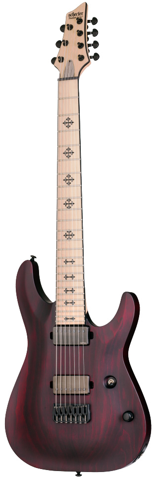 Schecter Jeff Loomis JL-7 Vampyre Red Satin