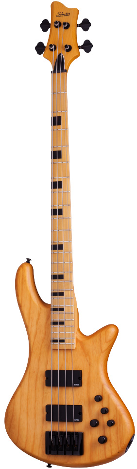 Schecter Stiletto Session 4 Aged Natural Satin 