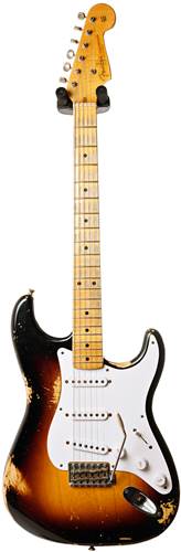 Fender Custom Shop 60th Anniversary 1954 Heavy Relic Strat 2 Tone Sunburst #XN1475