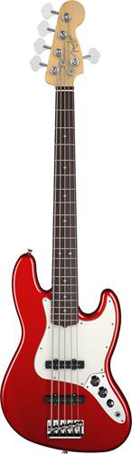 Fender American Standard Jazz Bass V RW Mystic Red