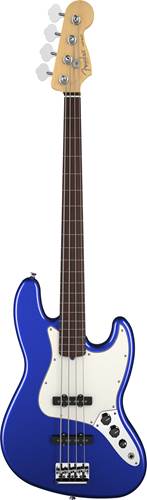 Fender American Standard Jazz Bass Fretless RW Mystic Blue
