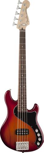 Fender Deluxe Dimension Bass V RW Aged Cherry Burst