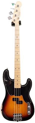 Fender Mike Dirnt Roadworn P Bass MN 3 Colour Sunburst 