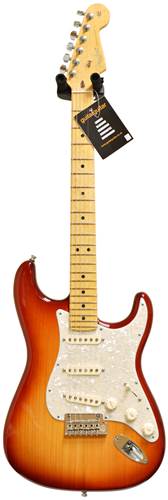 Fender FSR Select Port Orford Cedar Strat Figured MN Sienna Sunburst #US13096041
