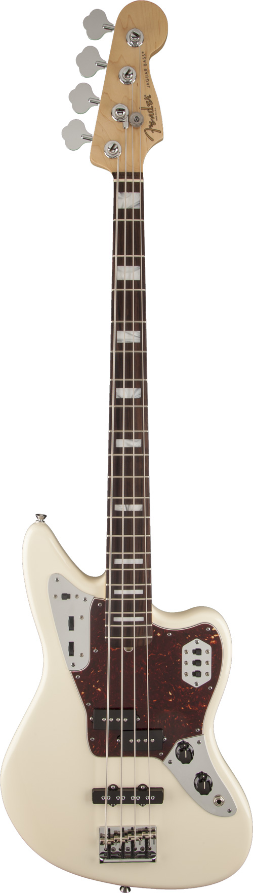Fender American Standard Jaguar Bass RW Olympic White
