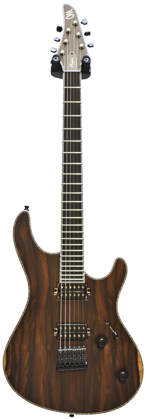 Mayones Regius 6 Exotic Ziricote Top Bare Knuckle Pickups