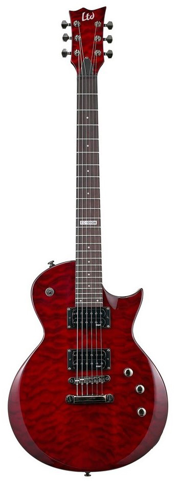ESP EC-100QM STBC See-Thru Black Cherry | guitarguitar