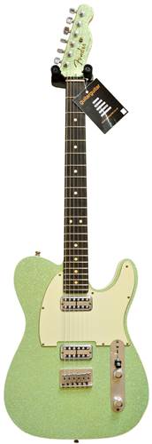 Fender Custom Shop Double TV Jones Tele Seafoam Green Sparkle #R78270