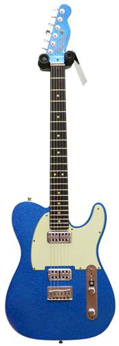 Fender Custom Shop Double TV Jones Tele Blue Sparkle #R78179