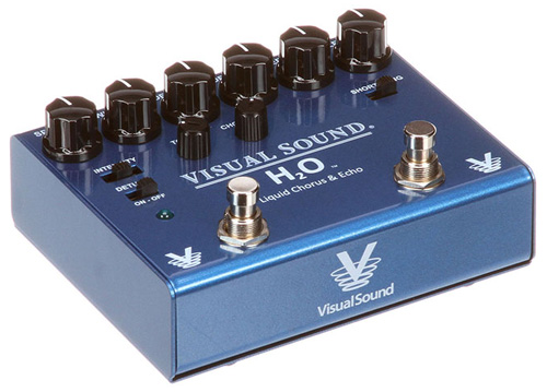 Visual Sound V3 H20 Premium Chorus and Echo Pedal guitarguitar