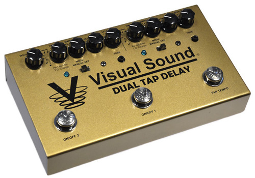 Visual Sound Dual Tap Delay Pedal