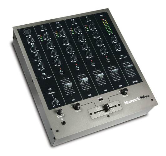 Numark M6 USB 4 Channel DJ Mixer