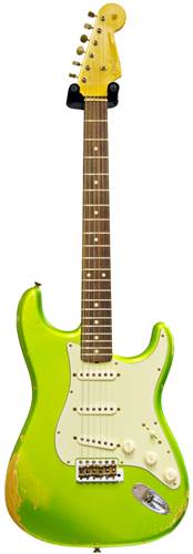 Fender Custom Shop Heavy Relic 62 Strat Lime Green Metallic #R77794