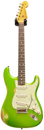 Fender Custom Shop Heavy Relic 62 Strat Lime Green Metallic