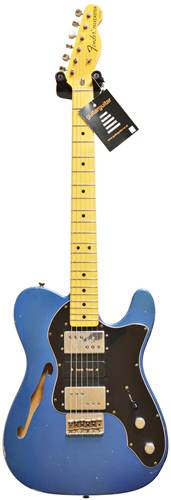 Fender Custom Shop Relic 72 Tele Thinline Lake Placid Blue Master Built Dale Wilson #R00069
