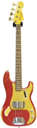 Fender Custom Shop 59 P Bass Heavy Relic Dakota Red RW #R75370