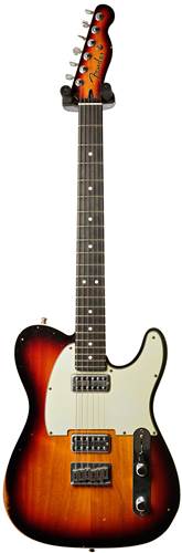 Fender Custom Shop Double TV Jones Tele 3-Tone Sunburst #R75392