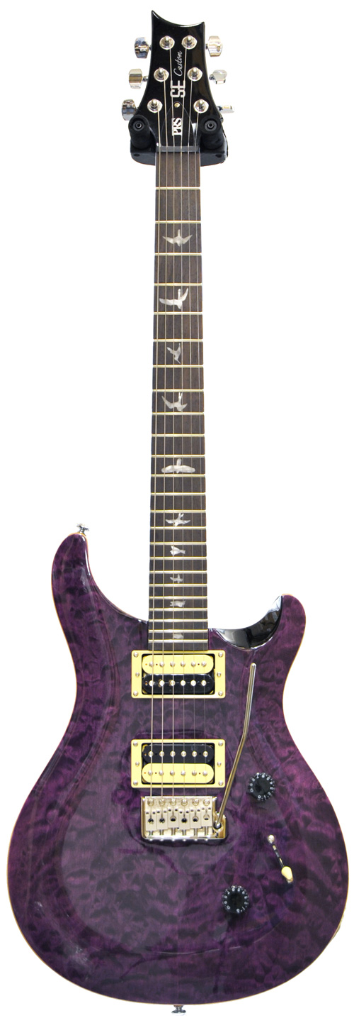 PRS SE Custom 24 Amethyst Quilt Top