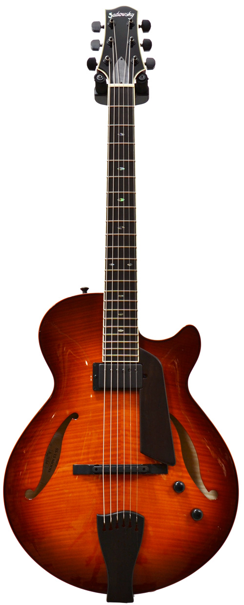 Sadowsky SS-15 Archtop Sienna Burst #A1256 | guitarguitar