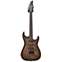 Suhr Carve Top Standard Trans Charcoal Burst Basswood/Flame Ebony #25568 Front View
