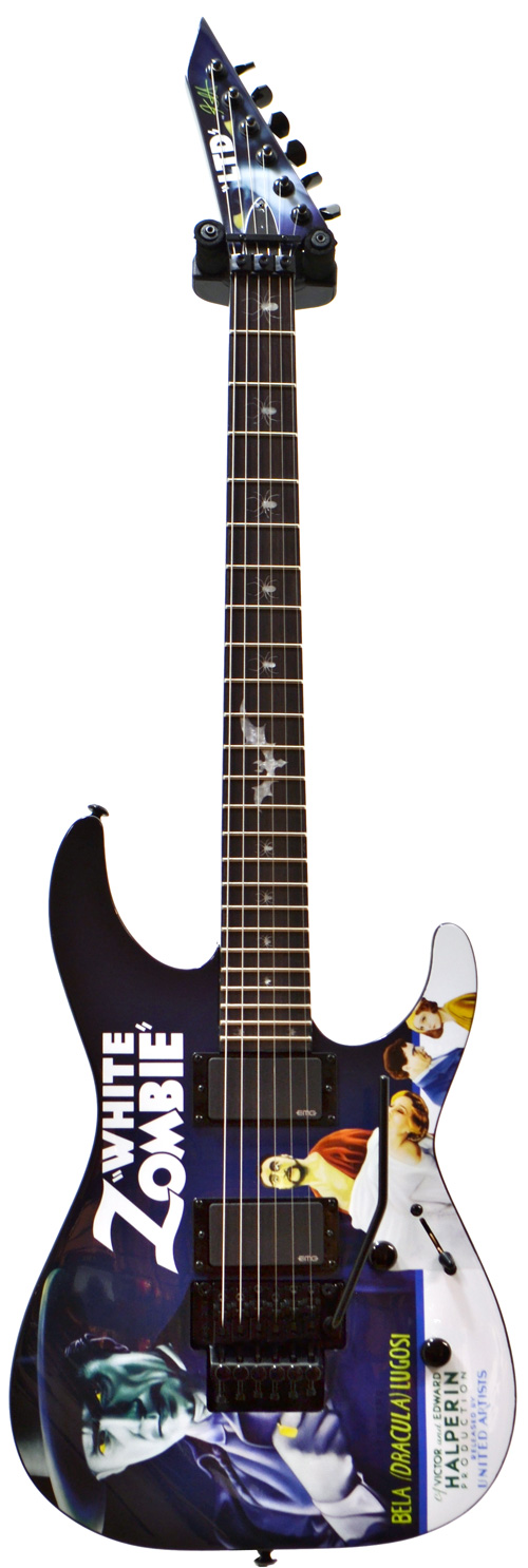 ESP KH-WZ Kirk Hammett White Zombie (B-Stock)
