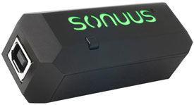 Sonuus i2M musicport MIDI Converter and Hi-Z USB Audio Interface