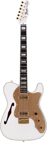 Fender Japan FSR 72 Thinline Tele RW White