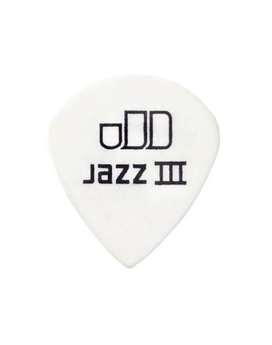 Dunlop 478P.73 Tortex Jazz III White 12/Play Pack Picks
