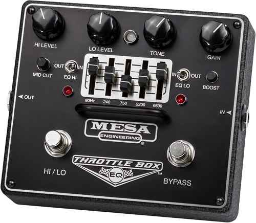 【美品】 ENGINEERING MESA throttle EQ Box Throttle Boogie box（Mesa ギター