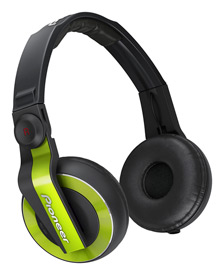 Pioneer HDJ-500-G Green Headphones