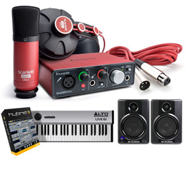 Focusrite Scarlett Home Studio Bundle for Beginners
