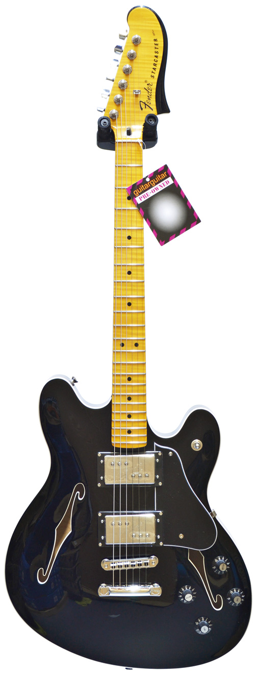 Fender deals starcaster black