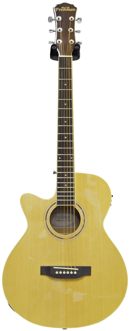 Freshman Renegade Folk Cutaway Natural LH 