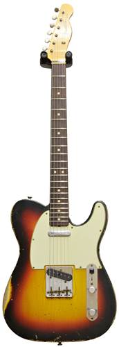 Fender Custom Shop Tele L-Series 64 Super Heavy Relic 3-Tone Sunburst #L10731