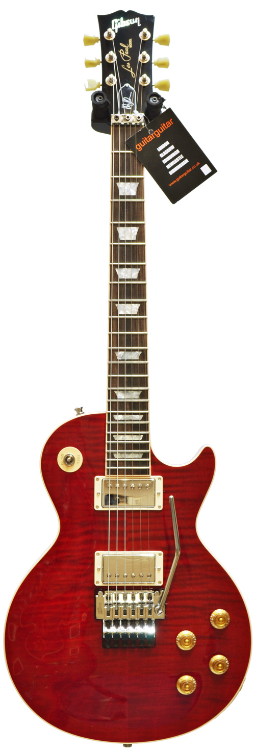 Gibson Custom Shop Alex Lifeson Les Paul Axcess Royal Crimson #AL1152 