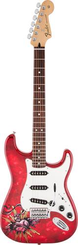Fender FSR David Lozeau Standard Strat Sacred Heart