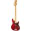 Squier Deluxe Dimension Bass IV MN Crimson Red Transparent Front View