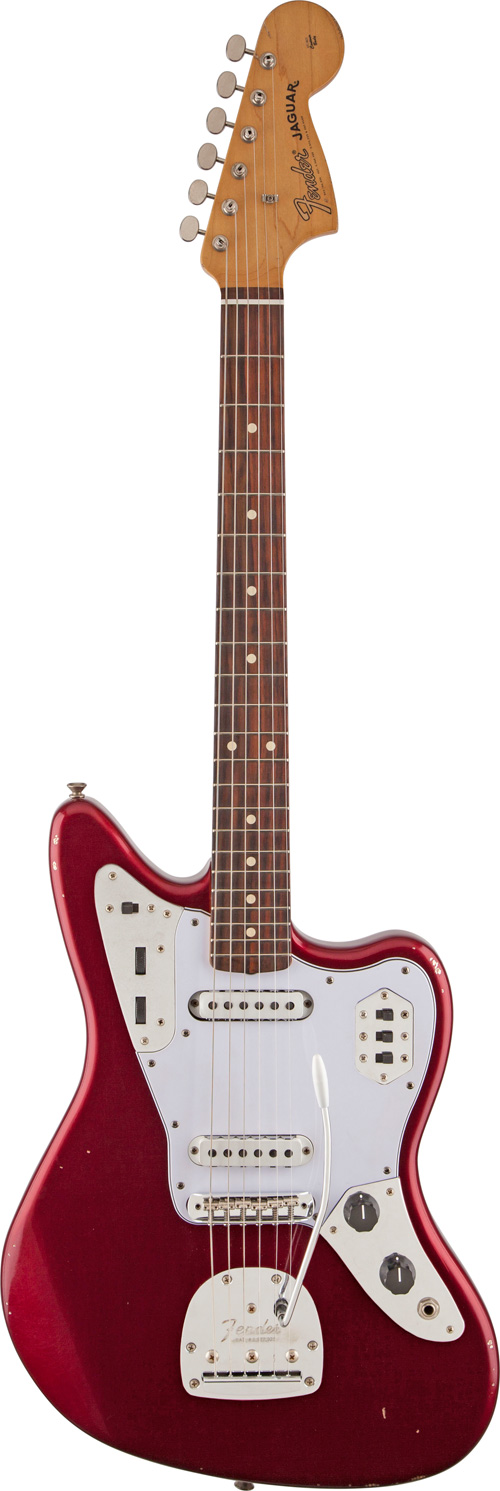 Fender Road Worn 60s Jaguar Candy Apple Red
