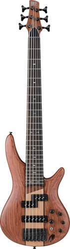 Ibanez SR756-NTF 6 Walnut and Maple Natural Flat (2015)